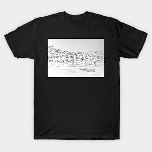 Staithes on the Yorkshire Coast T-Shirt